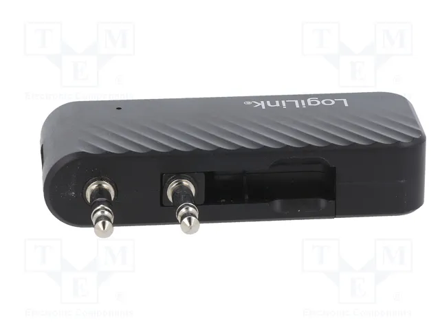 LOGILINK Récepteur Bluetooth 5.1 Noir avec Jack 3,5mm x2 et USB C