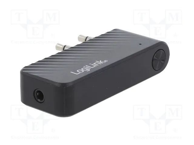 LOGILINK Récepteur Bluetooth 5.1 Noir avec Jack 3,5mm x2 et USB C
