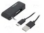 LOGILINK Récepteur Bluetooth 5.1 Noir avec Jack 3,5mm x2 et USB C