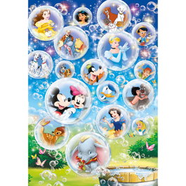 Clementoni Puzzle Disney SuperColor 104 Pièces Classique, Jouet Créatif Unisexe pour Enfants 6 Ans et Plus