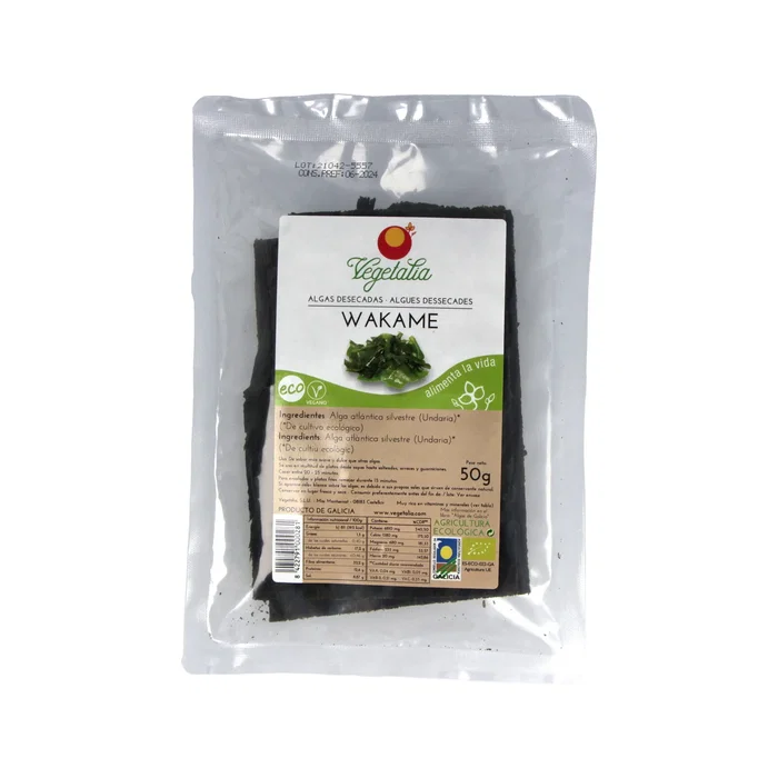 VEGETALIA Alga Wakame BIO 50g VEGETALIA Alga Wakame BIO 50g