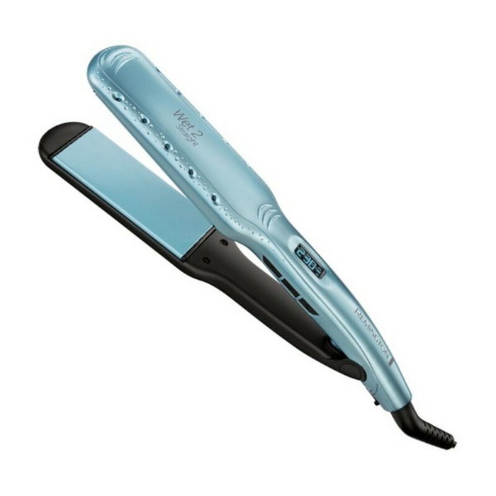 Remington Wet2Straight S7350 Lisseur à plaques larges bleu