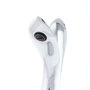 Robinet de lavabo monocommande moderne en laiton/zinc, chrome, eau chaude-froide