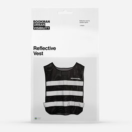 Bookman Chaleco Seguridad Poliester Noir XL/XXL