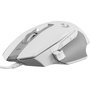 Logitech G502 X blanche avec tapis de souris G240