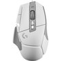 Logitech G502 X blanche avec tapis de souris G240