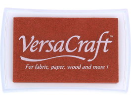 Tsukineko VERSACRAFT Tampon encreur textile couleur feuille d'automne 95x65mm