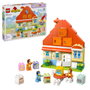LEGO DUPLO La Maison de Famille de Bluey et le Jeu de Mémoire, 83 pièces