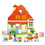 LEGO DUPLO La Maison de Famille de Bluey et le Jeu de Mémoire, 83 pièces