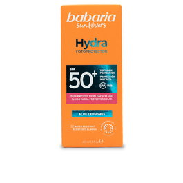 Babaria Fluide Solaire Visage Hydra SPF50+ Haute Protection UVA UVB Infrarouges HEV 40 ml