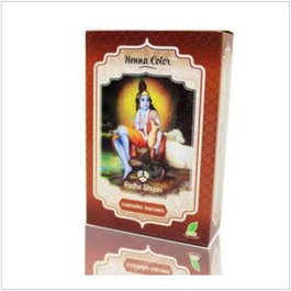 Radhe Shyam Poudre de Henné Couleur Marron Foncé 100g – Teinture Capillaire Naturelle