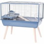 Zolux Cage Néolife surélevée pour hamster - Bleu - 78 x 48 x 75 cm