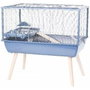 Zolux Cage Néolife surélevée pour hamster - Bleu - 78 x 48 x 75 cm