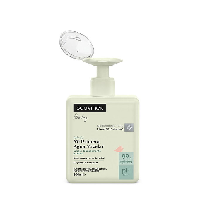Suavinex BABY Ma première eau micellaire 500 ml Suavinex BABY Ma première eau micellaire 500 ml