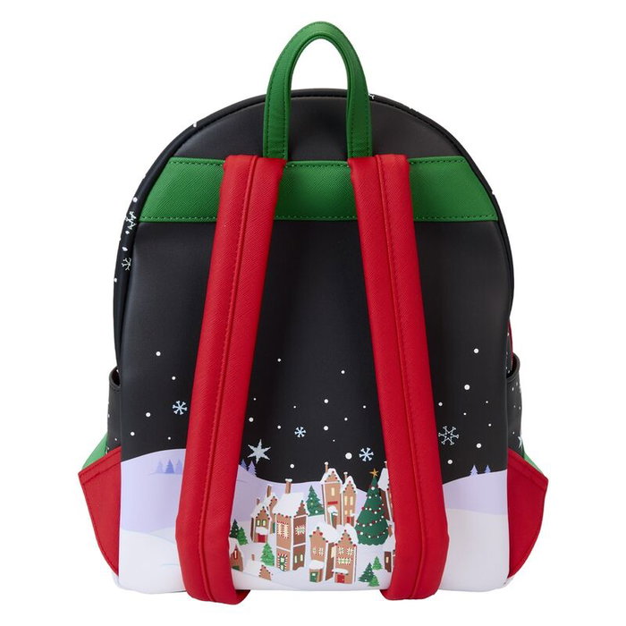 LOUNGEFLY Sac à dos Mochila Journey to Christmas Town, collection The Nightmare Before Christmas - Disney