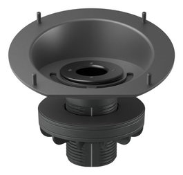 Logitech Riser Mount pour Tap et Tap IP - Support de table réglable avec angle 30°, pivot 180° et gestion des câbles pour contrôleurs tactiles de salle de réunion