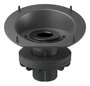 Logitech Riser Mount pour Tap et Tap IP - Support de table réglable avec angle 30°, pivot 180° et gestion des câbles pour contrôleurs tactiles de salle de réunion