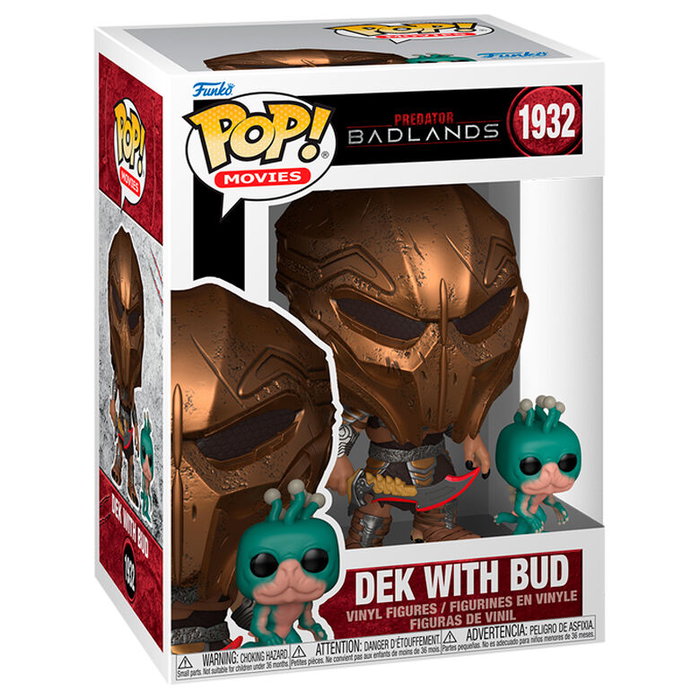 Funko Pop! & Buddy Predator: Badlands - Dek with Bud