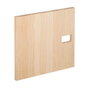 Astigarraga Porte série Dinamic en pin massif non traité 32,5x1,6x32,5 cm avec charnières Dmps00.99