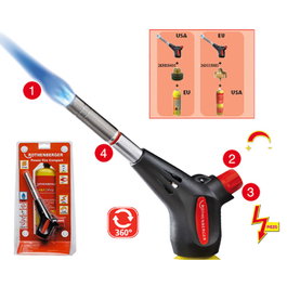 SUPER EGO Soplete+Botella Power Fire Compact USA