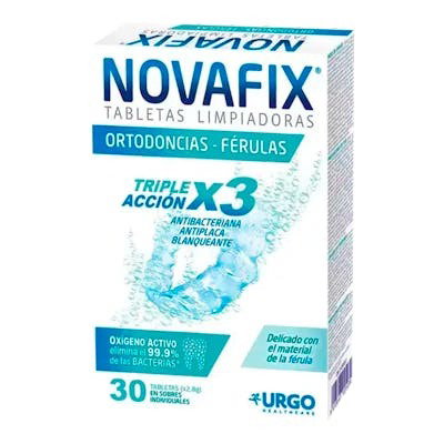 NOVAFIX pour orthodonties et gouttières 30 comprimés effervescents NOVAFIX pour orthodonties et gouttières 30 comprimés effervescents