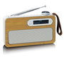 Lenco PDR-040EF Radio DAB+ et Bluetooth en bambou