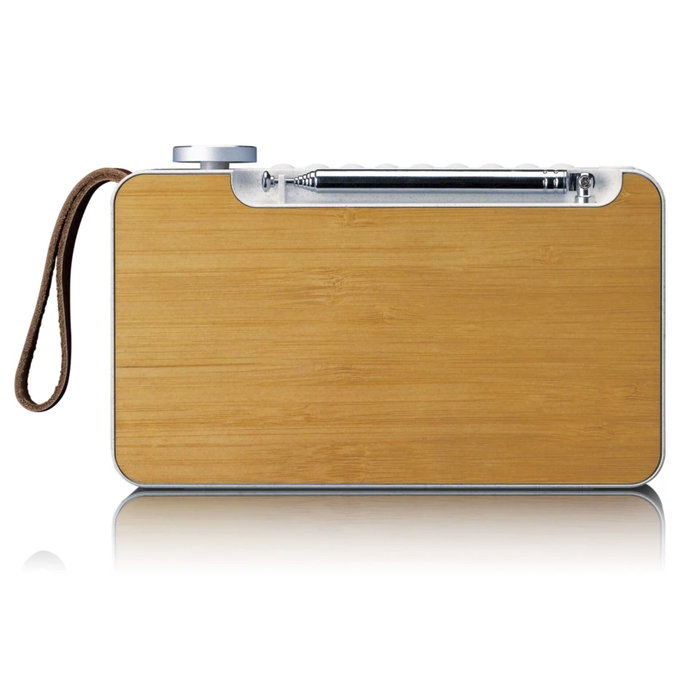 Lenco PDR-040EF Radio DAB+ et Bluetooth en bambou