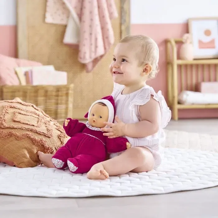 Corolle Doudou Babipouce Rose Grenadine 28 cm - Senteur vanille - Dès la naissance Corolle Doudou Babipouce Rose Grenadine 28 cm - Senteur vanille - Dès la naissance