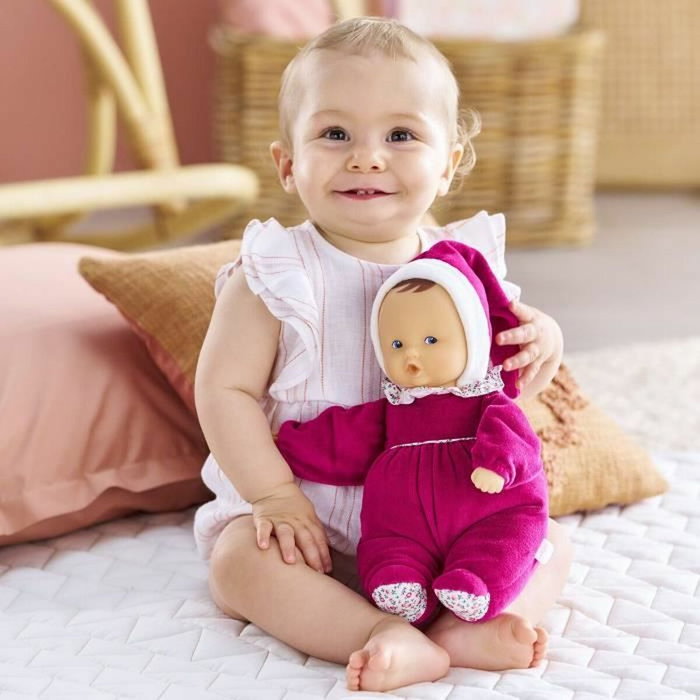 Corolle Babipouce Rose Grenadine - Doudou 28 cm