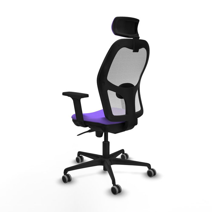 Piqueras y Crespo 2D036G2 Chaise de Bureau avec Appui-tête Lila Piqueras y Crespo 2D036G2 Chaise de Bureau avec Appui-tête Lila