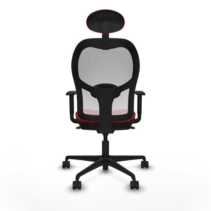 Piqueras y Crespo Chaise de Bureau avec Appui-tête Jorquera 1D036N1 Rouge