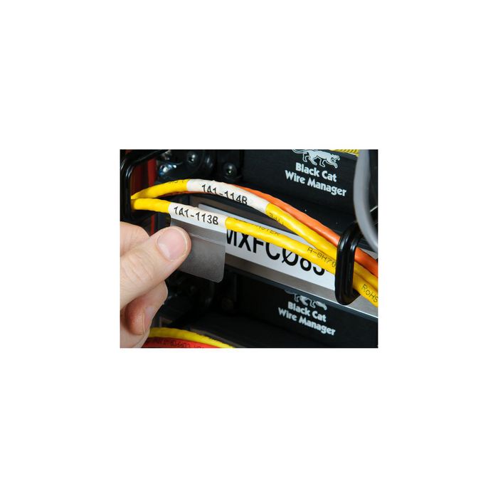 Brady - Étiquettes auto-laminantes en vinyle pour enroulement pour modèles M710 et BMP71 - B-427 - Identification câbles