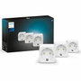 Philips Hue Lot de 3 prises connectées - Blanc
