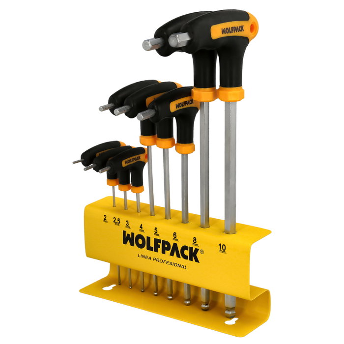 WOLFPACK LINEA PROFESIONAL Expositor / Organisateur pour clés Allen à manche T WOLFPACK LINEA PROFESIONAL Expositor / Organisateur pour clés Allen à manche T