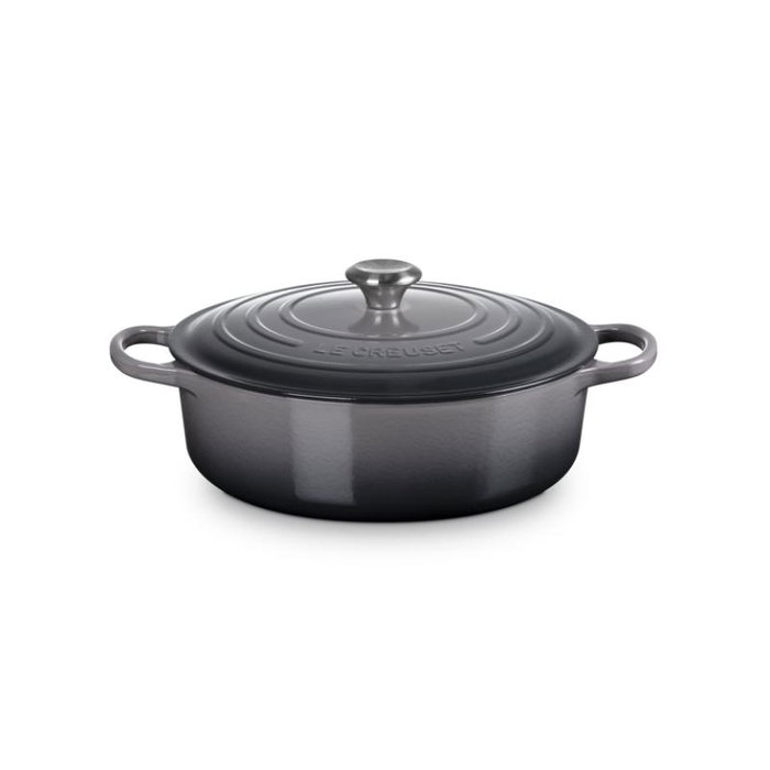 Le Creuset Signature Gourmet Roaster rond 30cm rouge cerise Le Creuset Signature Gourmet Roaster rond 30cm rouge cerise