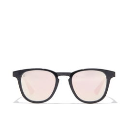 Northweek Lunettes de Soleil WALL Unisexe Rectangulaires Polarisées Verres Rose Verre Noir Nylon