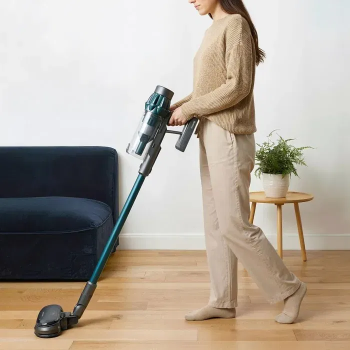 H.Koenig Brosse motorisée UPX8 pour aspirateur balai UPX32 - Nettoyage de sols carrelage, parquet, vinyle - Pads rotatifs 600 tours/min