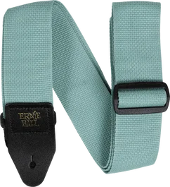 ERNIEBALL Sangle Polypro Verde Surf pour Guitare et Basse