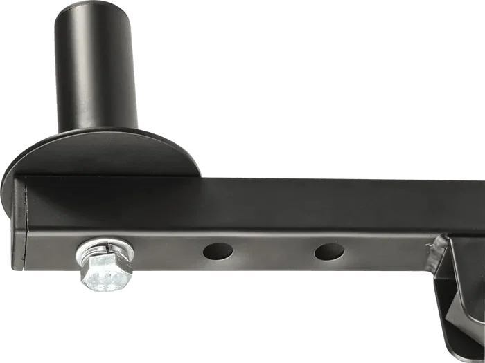 QUIKLOK Support Enceinte Mural Escuadra Réglable (Paire) Inclinaison Ajustable Tube Acier Noir 40kg