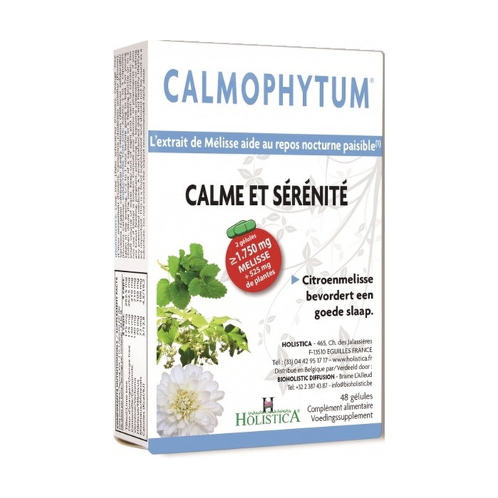 Holistica Calmophytum Relaxation et Repos 48 capsules Holistica Calmophytum Relaxation et Repos 48 capsules