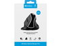 Sandberg Vertical Mouse Pro - Souris Verticale Ergonomique Sans Fil, Souris d'Ordinateur avec Support de Poignet Amovible et Batterie Rechargeable