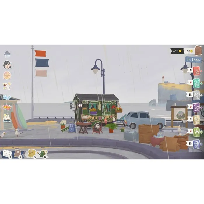 Just For Games - Tiny Bookshop (Nintendo Switch) - Jeu de gestion narratif cosy de librairie en bord de mer
