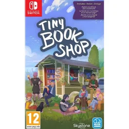 Just For Games - Tiny Bookshop (Nintendo Switch) - Jeu de gestion narratif cosy de librairie en bord de mer