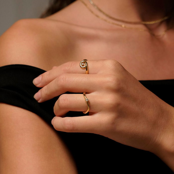 Bague Femme One Jewels OJIFR02G-6 Doré 6