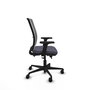 PIQUERAS Y CRESPO Chaise Haches Synchrone/Traslack Gris foncé