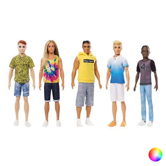 Barbie Poupée Ken Blond Look Western HRH25