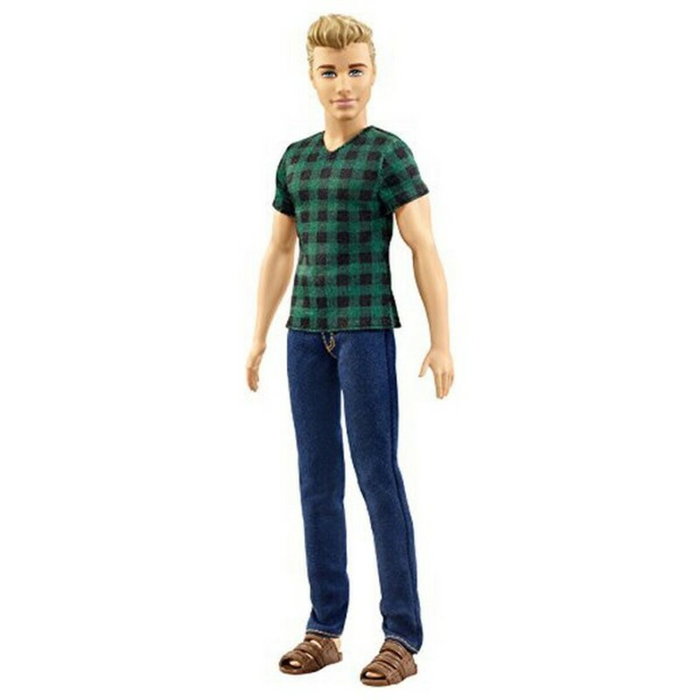 Barbie Poupée Ken Blond Look Western HRH25