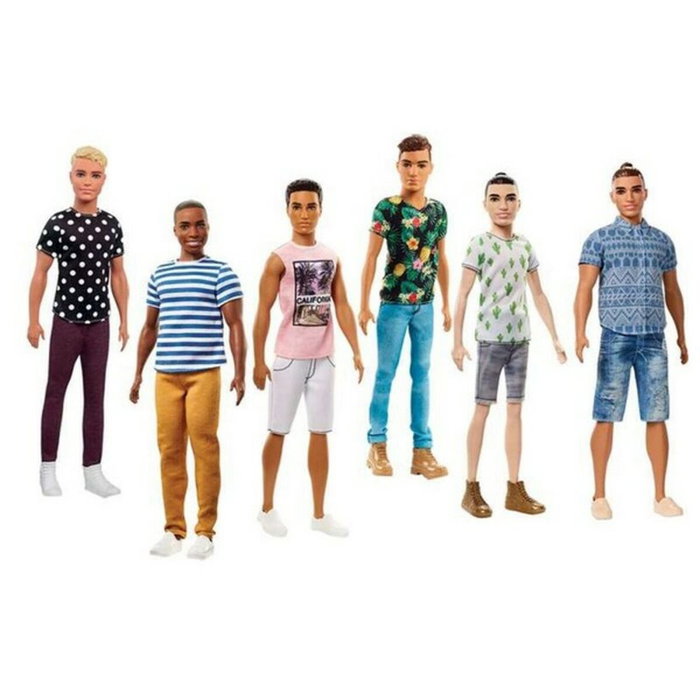 Barbie Poupée Ken Blond Look Western HRH25