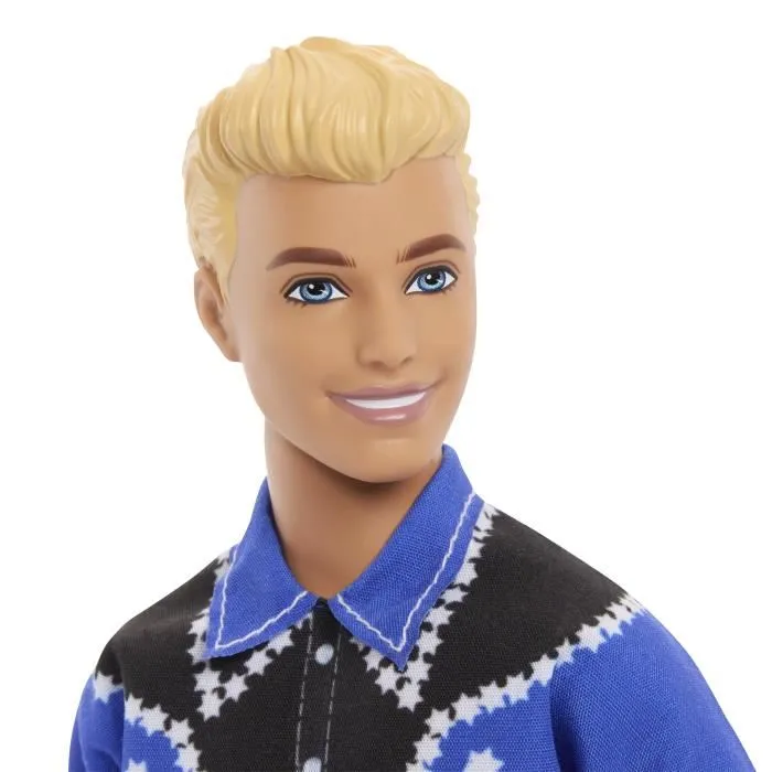 Barbie Poupée Ken Blond Look Western HRH25 Barbie Poupée Ken Blond Look Western HRH25