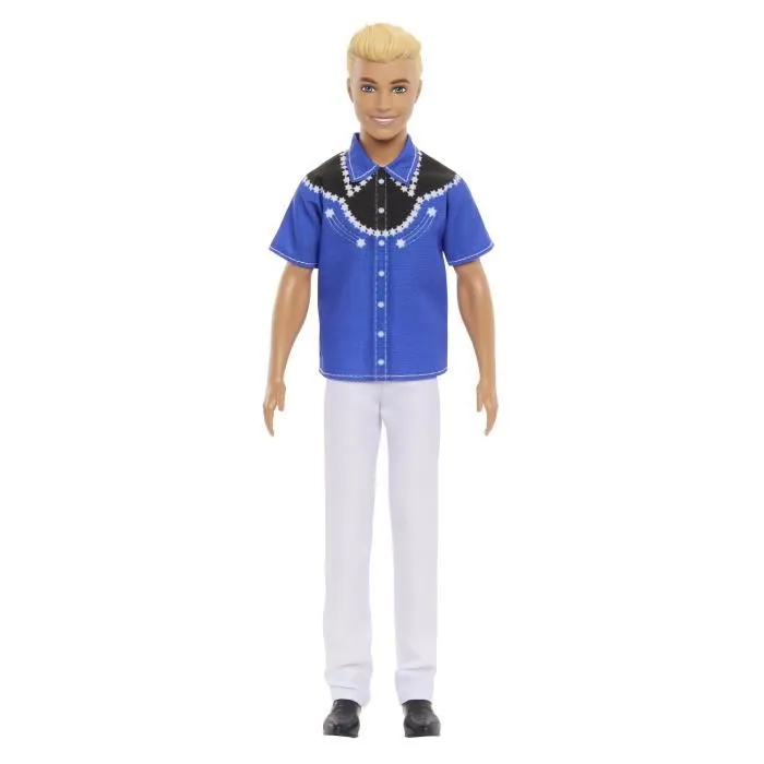 Barbie Poupée Ken Blond Look Western HRH25 Barbie Poupée Ken Blond Look Western HRH25